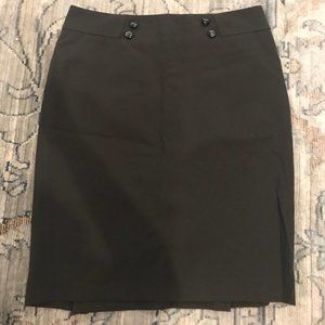 The Limited pencil skirt with buttons (size 4)